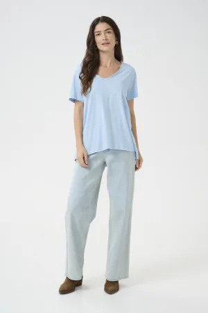 T-shirt A-shape Clear Sky light blue