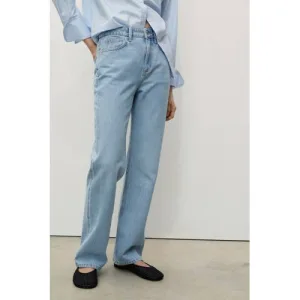 Mango light blue denim