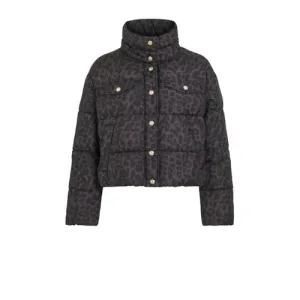 VILA gewatteerde jas bruin