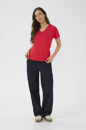 T-shirt Naia Regular fit red