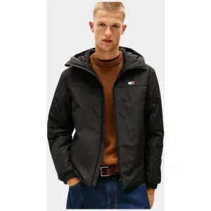 Tommy Jeans Winterjack Zwart TJM PADDED POLY JACKET EXT DM0DM22065/BDS
