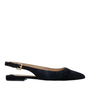 Lauren Ralph Lauren Sandalen met hak – Londyn Slbck-Flats-Slingback in zwart