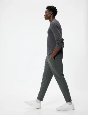 Koton BROEKEN Slanke Broek met Elastisch Detail