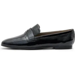 AllSaints Sasha Patent Loafer Black