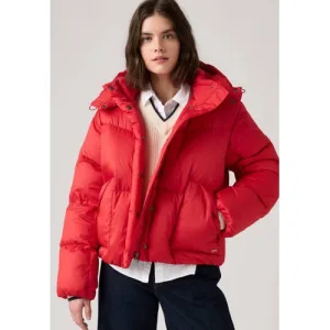 Levi’s gewatteerde jas rood