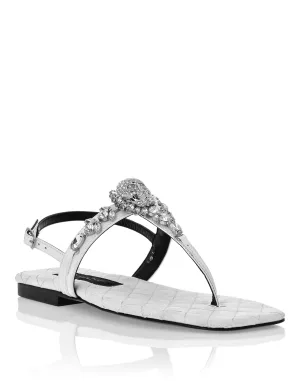 Platte Sandalen