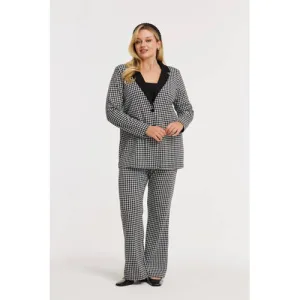 YOEK regular blazer zwart