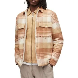 AllSaints Sacco Jacket Ecru/camel