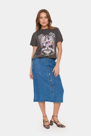 T-shirt Loose fit Raven multicolour