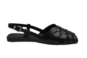Michael Kors Sandalen – Black Laced Shoes With Crisscross Straps in zwart