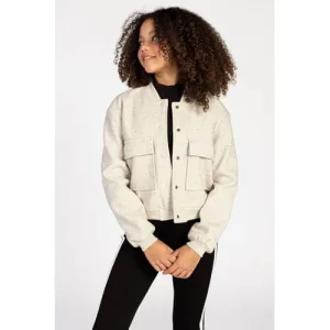 AI&KO bomberjack herfst zomer grijs