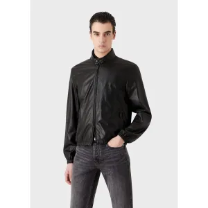 Men’s Emporio Armani Bomber Jacket in Black