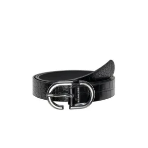 ONLY CARMAKOMA riem CARSYLVIE zwart/zilver