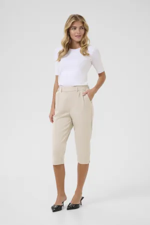 Broek Regular fit Feather Gray beige
