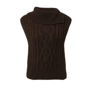 s.Oliver spencer bruin met kabels