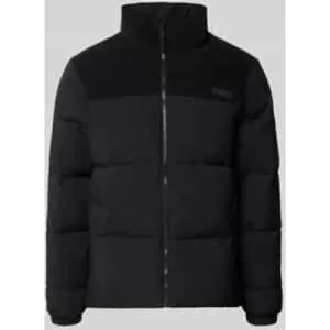 Blend Gewatteerd jack met opstaande kraag en steekzakken