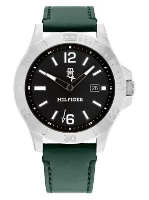 Tommy Hilfiger Ryan Heren Groen Horloge 1710531