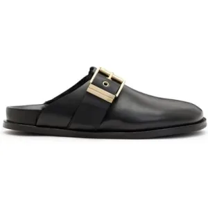 AllSaints Venus Shearling Mule Black