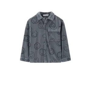 Sissy-Boy corduroy overhemd grijs