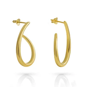 Orphelia ‘Cherry’ Dames 925 Sterling Zilveren Oorbellen – Goud ZO-7551/G