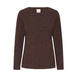 Dames-T-shirt met lange mouwen Ichi Rebel