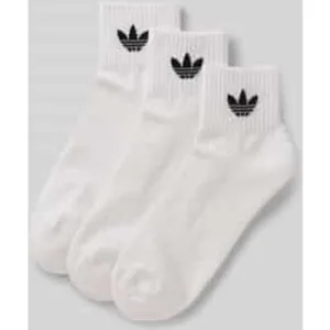 adidas Originals Sokken met geborduurd label in een set van 3 paar