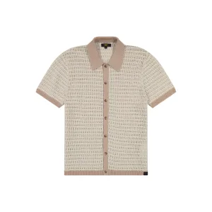 Korte mouwen trui met knopen Lee