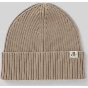 Marc O’Polo Muts van puur katoen met omslag