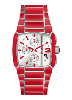 Diesel Cliffhanger Heren Rode Horloge DZ4637