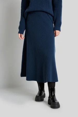 Bugatti Damen Gebreide rok met elastische tailleband