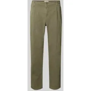 Replay Tapered fit chino met bandplooien, model ‘ADHANN’