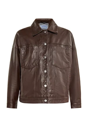 Dreimaster Jas Dames donkerbruin