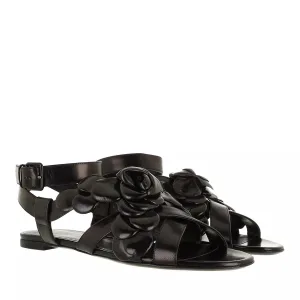 Valentino Garavani Sandalen – Atelier Rose Edition Sandals Leather in zwart