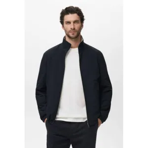 Mango Man tussenjas donkerblauw