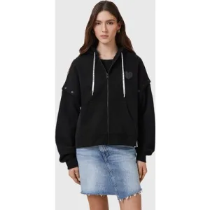 AllSaints Patcher Amphia Hoody Black