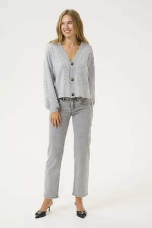 Vest Straight fit light grey