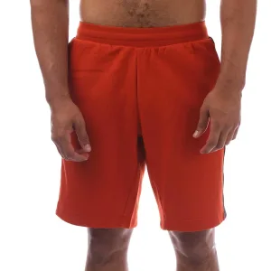 Emporio Armani Heren Katoenmix Logo Shorts (Oranje)