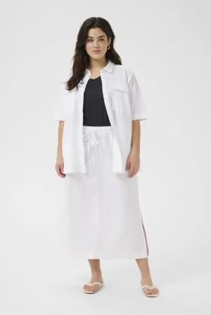 Korte mouwen shirt Loose fit Chalk white
