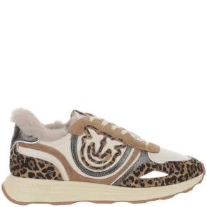 Pinko Low-Top Sneakers – Zoe 01 Leather Sneakers in meerkleurig