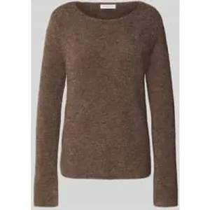 Marc O’Polo Regular fit gebreide pullover van scheerwolmix met alpaca