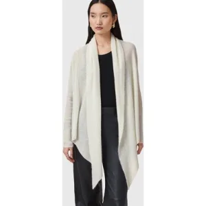AllSaints Harper Cardigan Chalk White