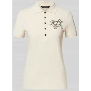 Lauren Ralph Lauren Slim fit poloshirt met logo van kralen, model ‘KIEWICK’