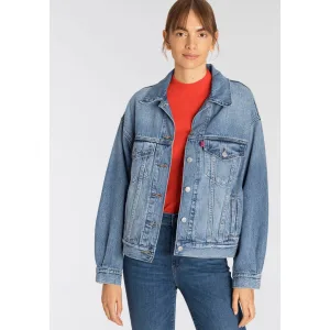 Levi’s® Jeansjack 90S TRUCKER met turn-down kraag
