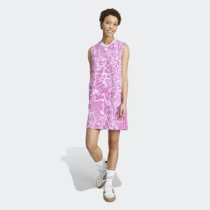 adidas Sportswear Shirtjurk W AOP 3S DRE (1-delig)
