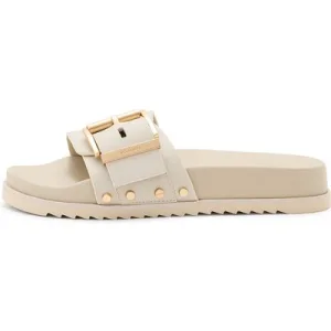 AllSaints Ellie Stud Slider Chalk White