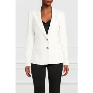 GUESS Sarah Blazer Pale Pearl