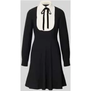 Lauren Ralph Lauren Knielange jurk met strikdetail, model ‘LEYTHIA’