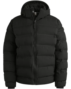 Cast Iron | Heren | Heatseal Gewatteerde Jas Zwart