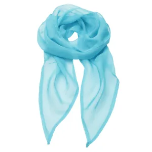 Premier Dames/vrouwenwerk Chiffon Formele Sjaal (Turquoise)