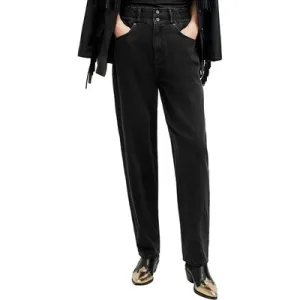 AllSaints Hailey Full Jean Black